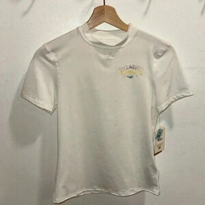 Billabong Core Short Sleeve Surf Tee/Rashguard - white